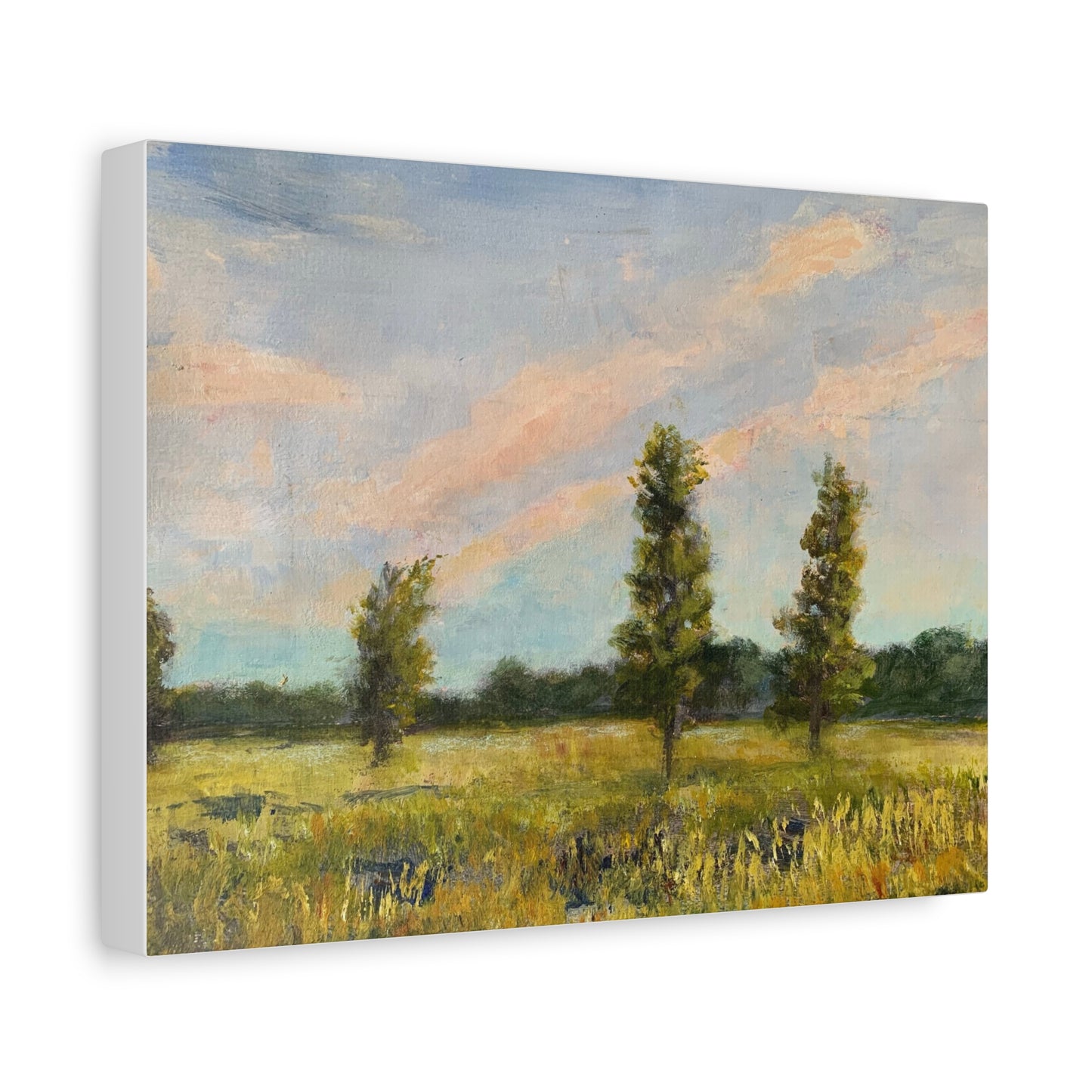 Gallery Wrap Canvas Print | Near Pratt's Wayne Woods | Plein Air Print |  Matte Canvas, Stretched, 1.25"