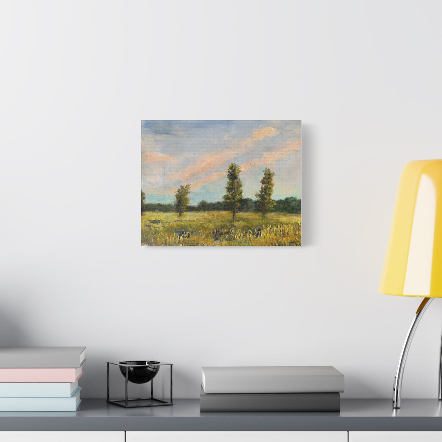 Gallery Wrap Canvas Print | Near Pratt's Wayne Woods | Plein Air Print |  Matte Canvas, Stretched, 1.25"