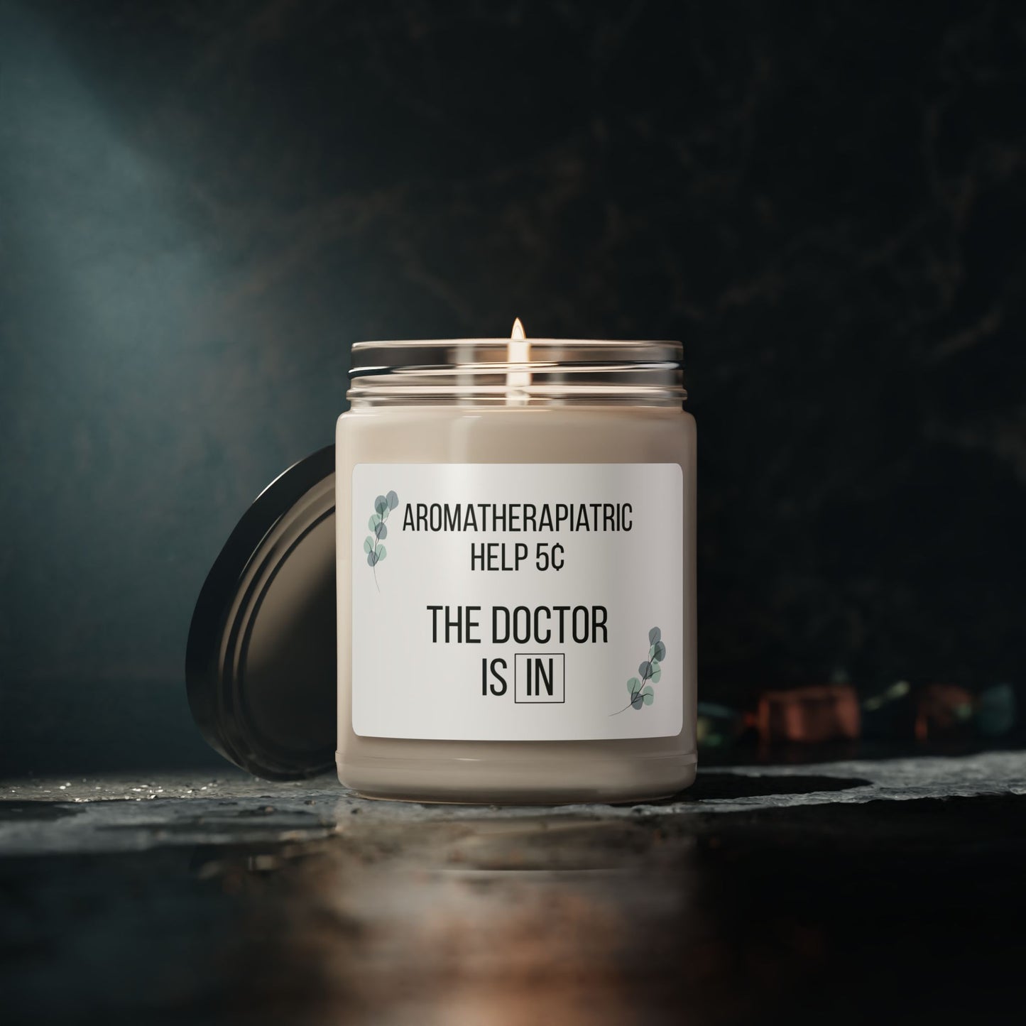 Aromatherapiatric Help The Doctor is In | Scented Soy Candle, 9oz