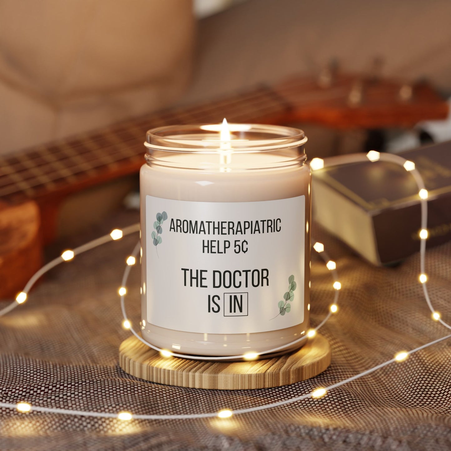 Aromatherapiatric Help The Doctor is In | Scented Soy Candle, 9oz