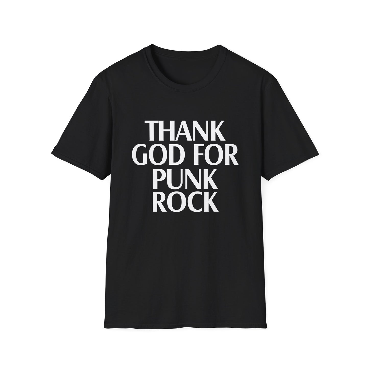 Thank God for Punk Rock | Unisex Softstyle T-Shirt