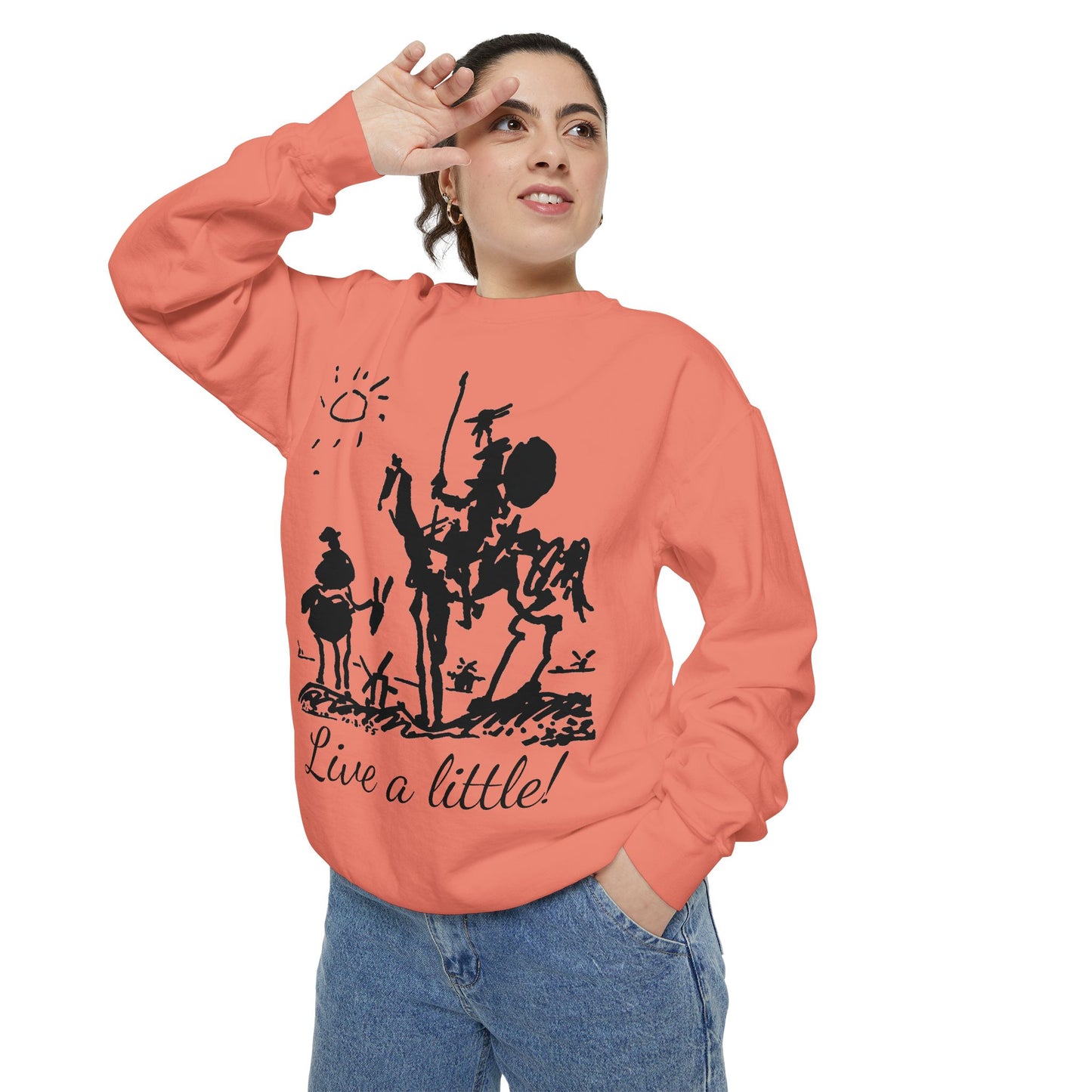 Unisex Garment-Dyed Sweatshirt