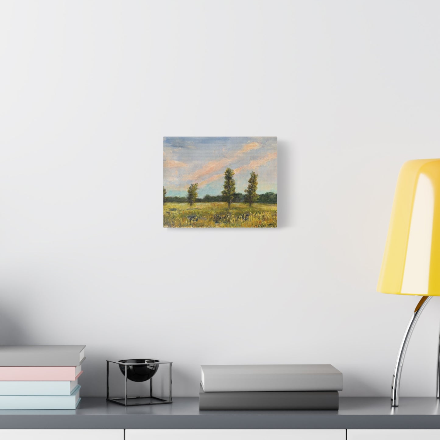 Gallery Wrap Canvas Print | Near Pratt's Wayne Woods | Plein Air Print |  Matte Canvas, Stretched, 1.25"