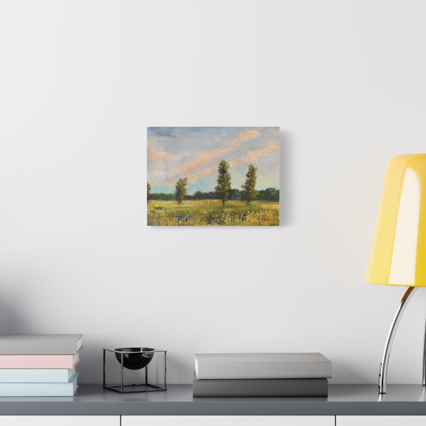 Gallery Wrap Canvas Print | Near Pratt's Wayne Woods | Plein Air Print |  Matte Canvas, Stretched, 1.25"