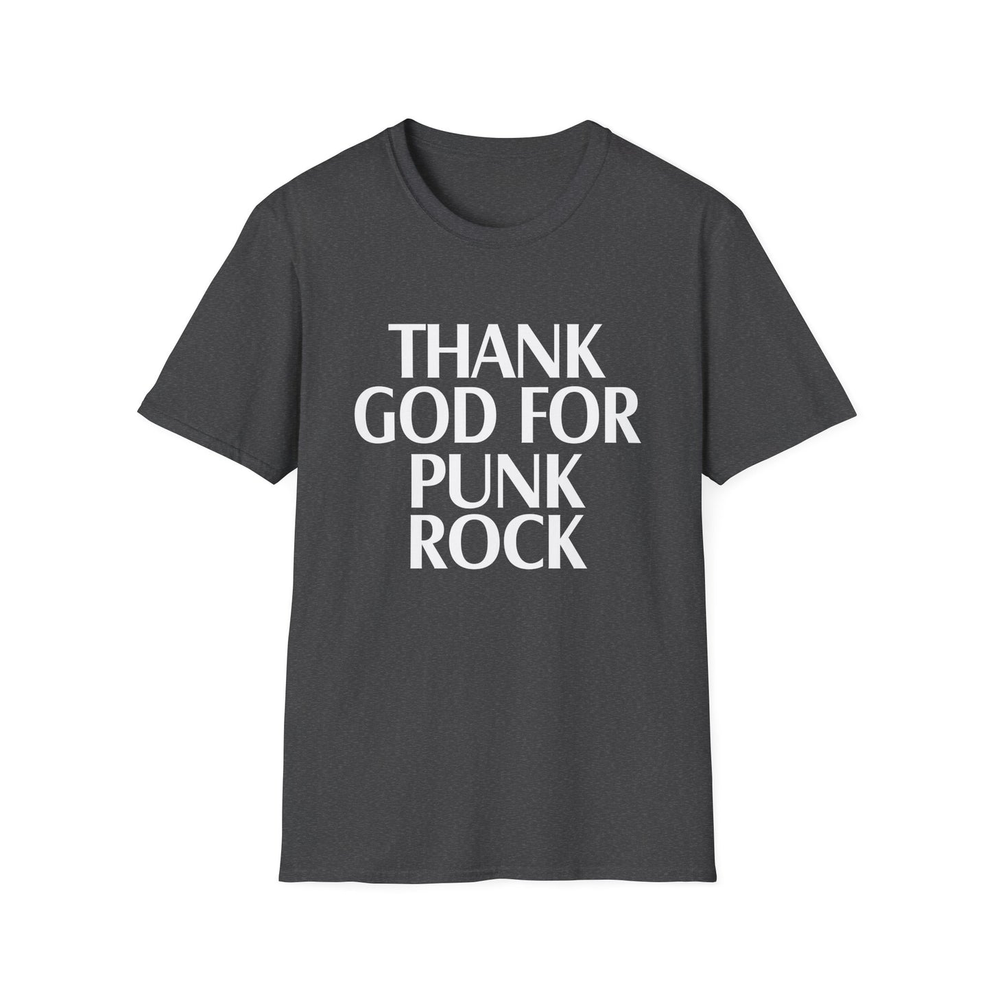 Thank God for Punk Rock | Unisex Softstyle T-Shirt