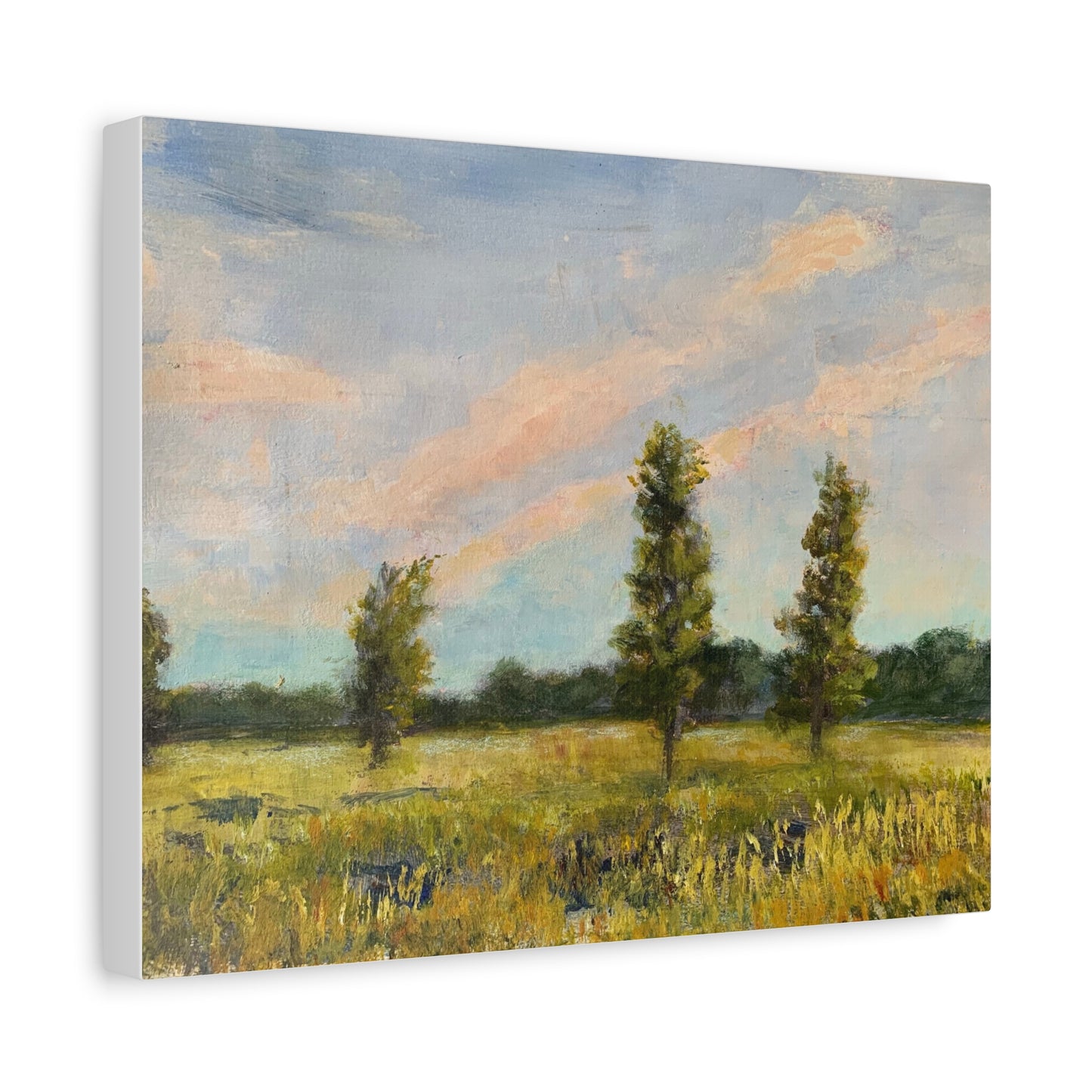 Gallery Wrap Canvas Print | Near Pratt's Wayne Woods | Plein Air Print |  Matte Canvas, Stretched, 1.25"